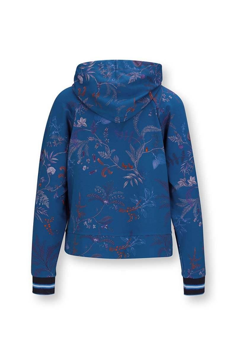 Hoodie Long Sleeve Isola Blue