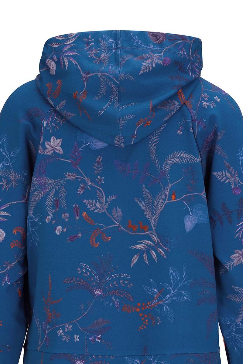 Hoodie Long Sleeve Isola Blue