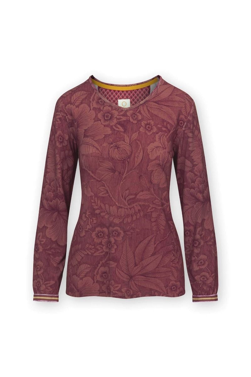 Top Long Sleeve Casa dei Fiori Lilac