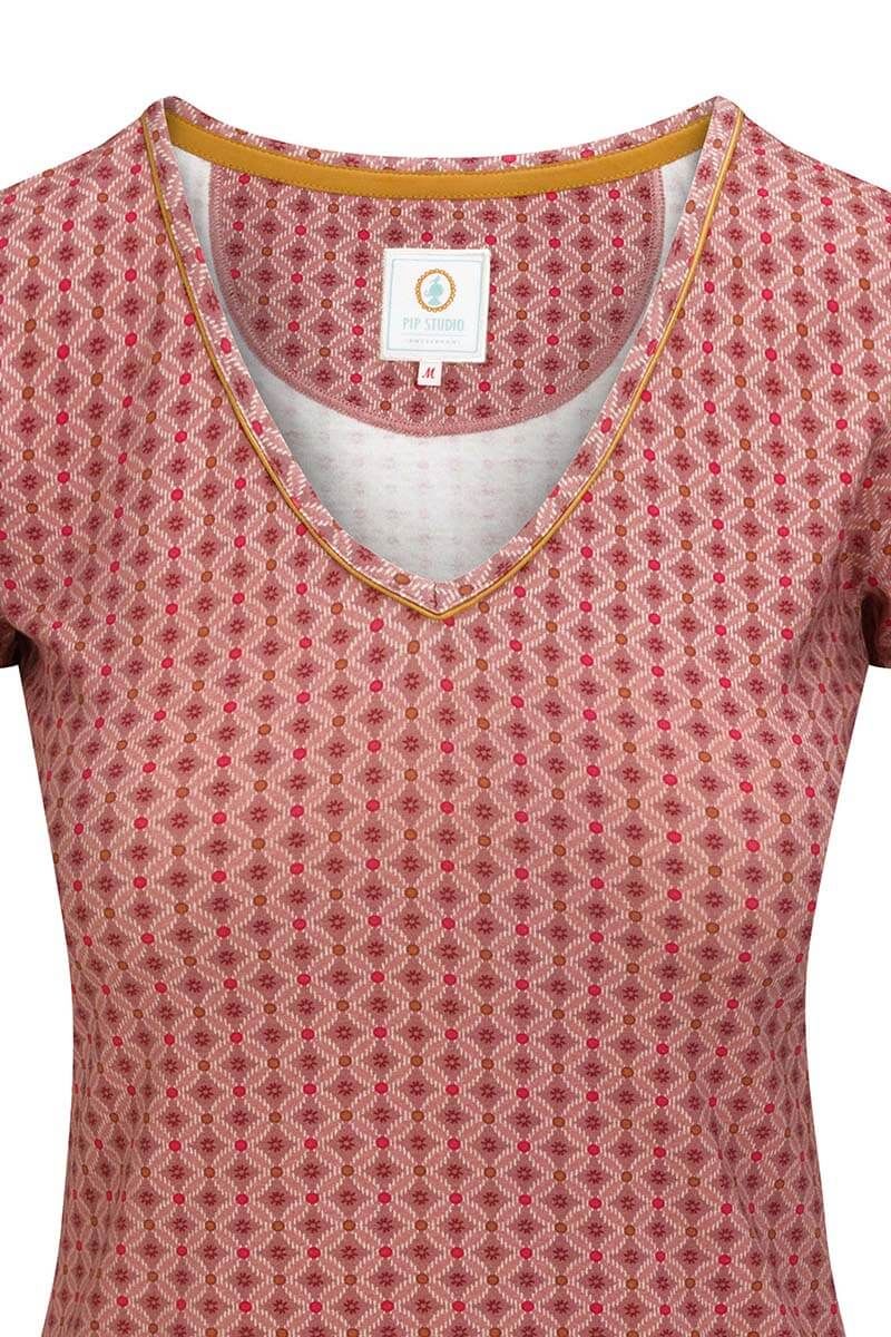 Top Short Sleeve Tegola Pink