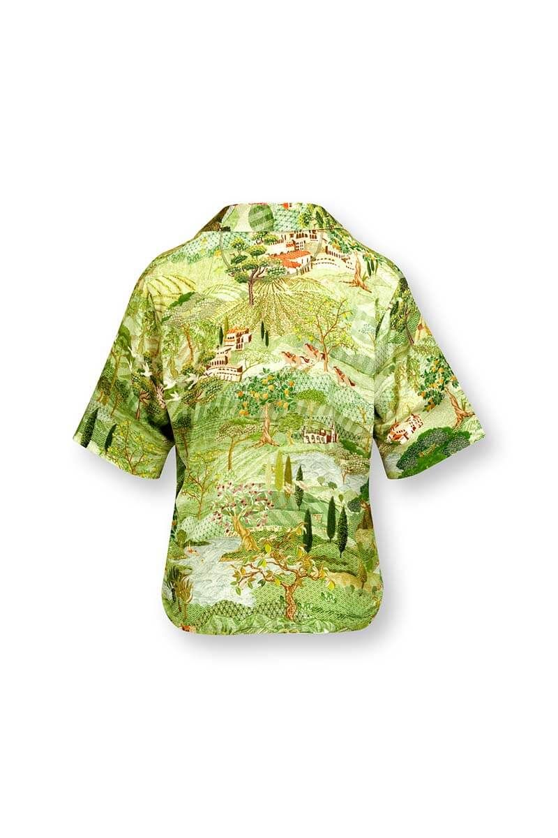 Top Short Sleeve Toscana Green