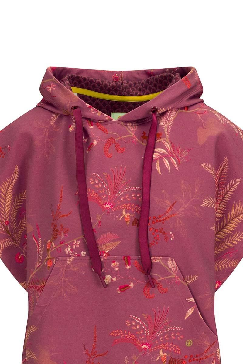 Hoodie Kurze Ärmel Isola Rosa