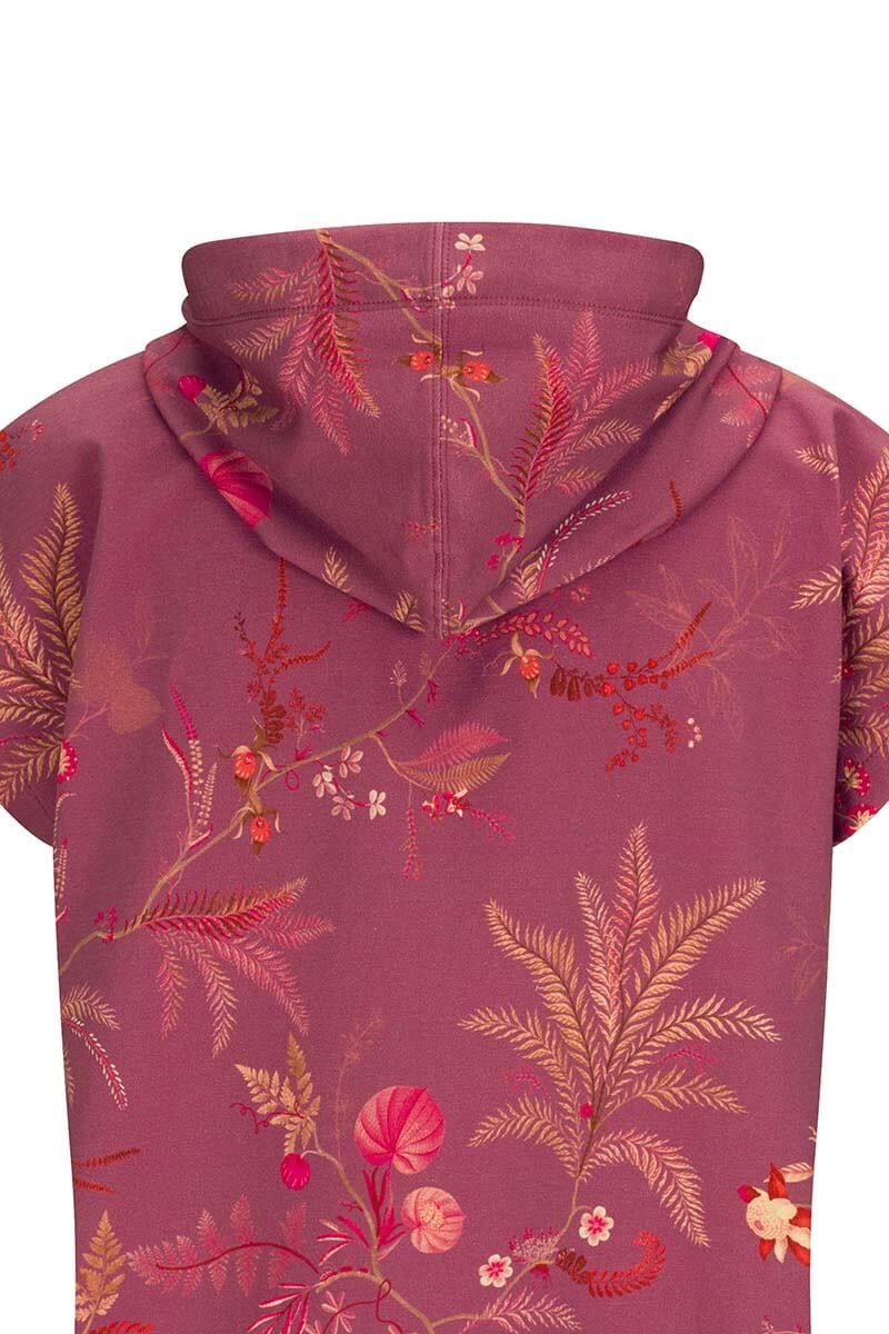 Hoodie Kurze Ärmel Isola Rosa