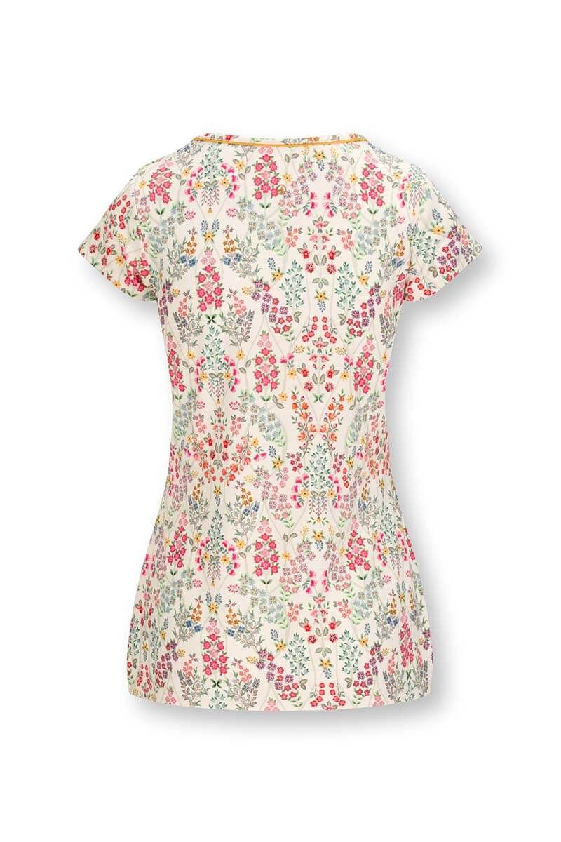 Top Short Sleeve Primavera White