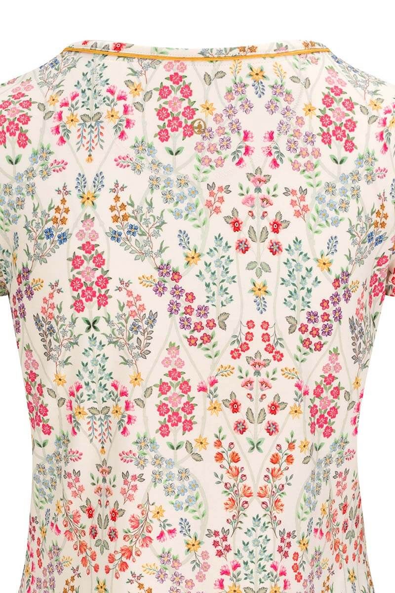 Top Short Sleeve Primavera White