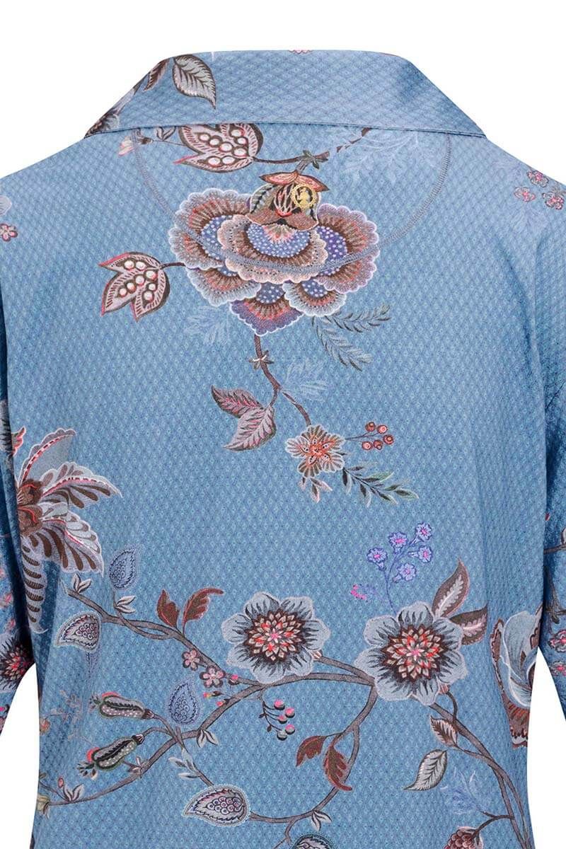 Top Kurze Ärmel Cece Fiore Blau