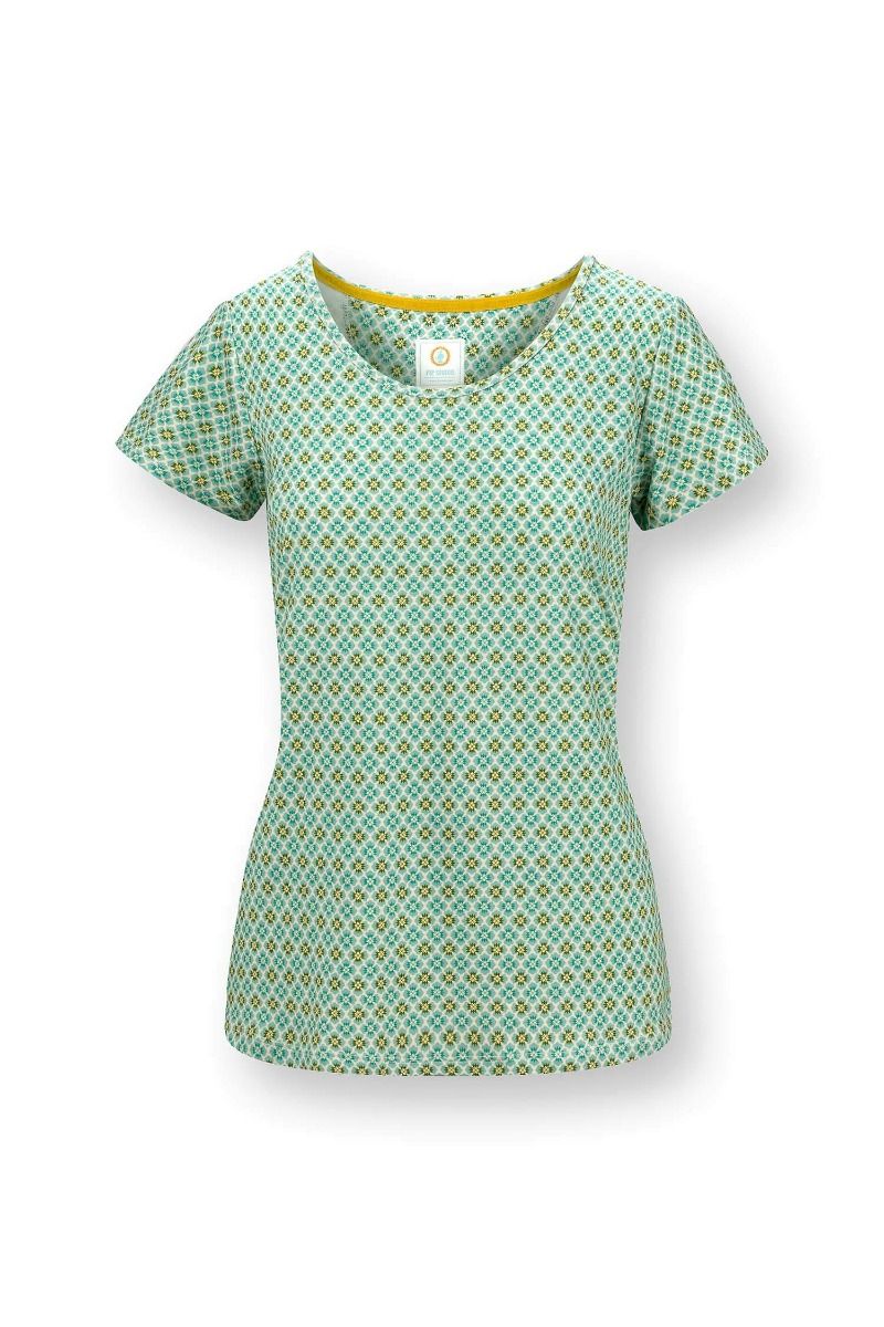 Tilly Top Korte Mouw Mojo Groen