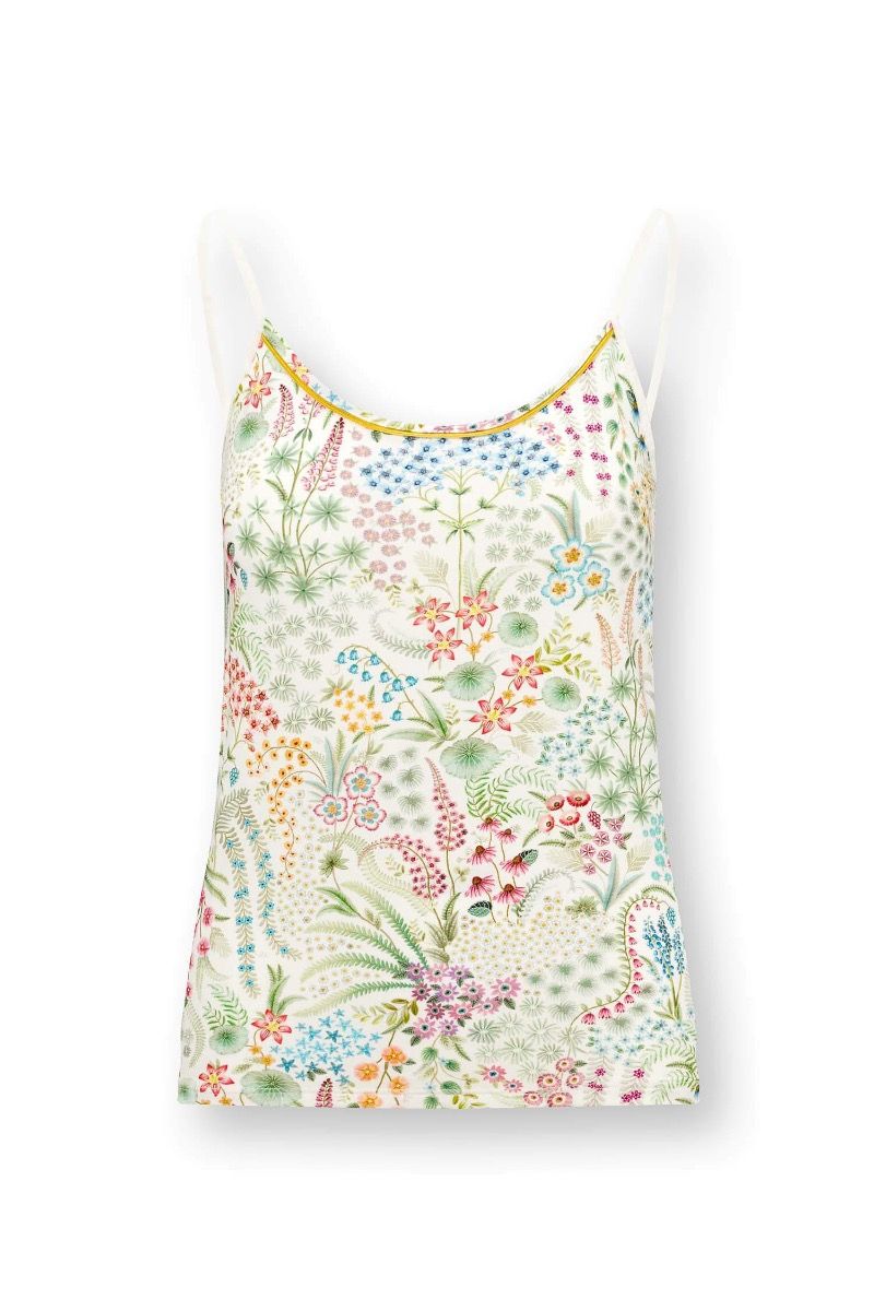 Selina Top Sans Manches Querida Blanc