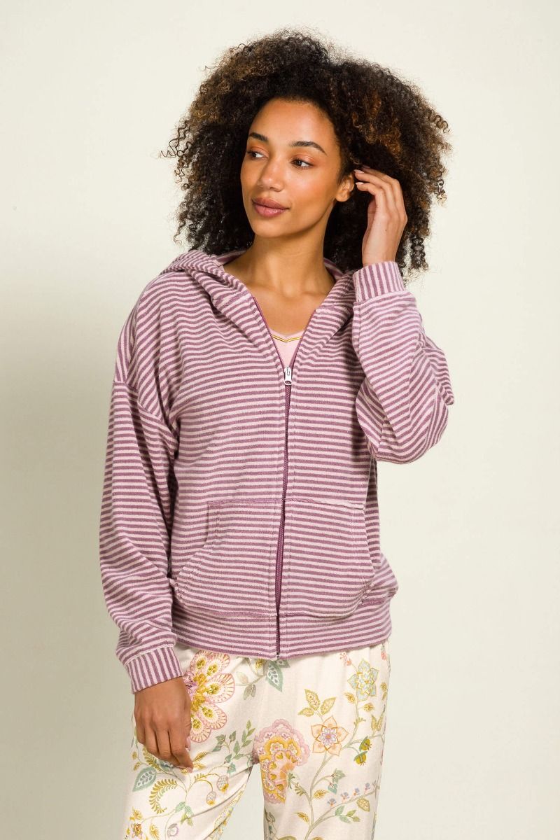 Nicolle Jacke Little Sumo Stripe Lila