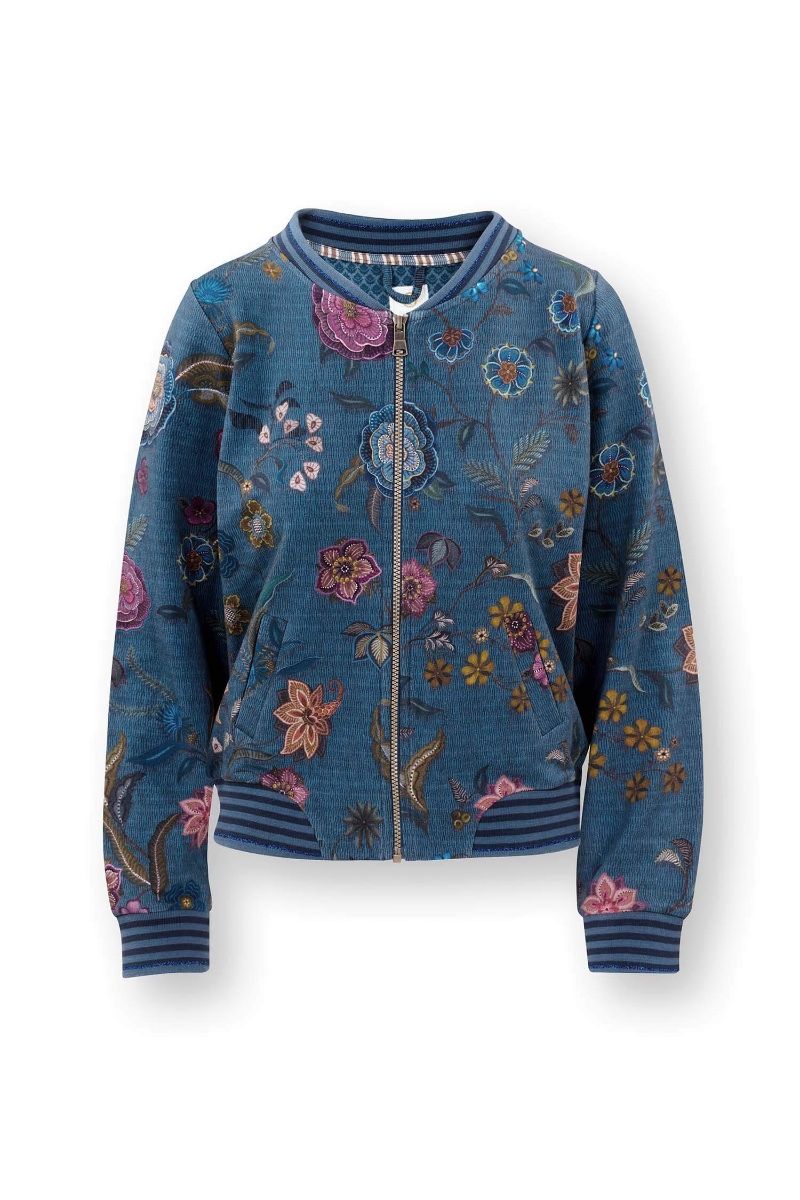 Nicos Veste Coco Flower Bleu 