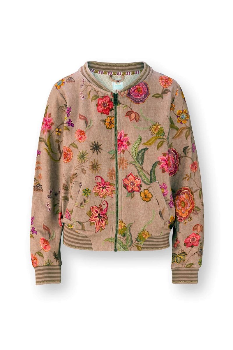 Nicos Veste Coco Flower Sable 