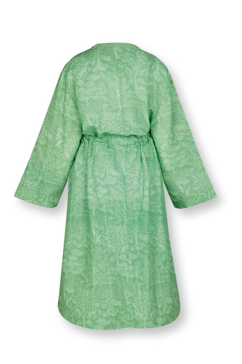 Kleid Origami Grün