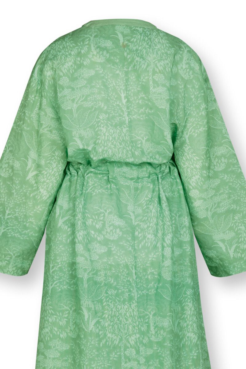 Kleid Origami Grün
