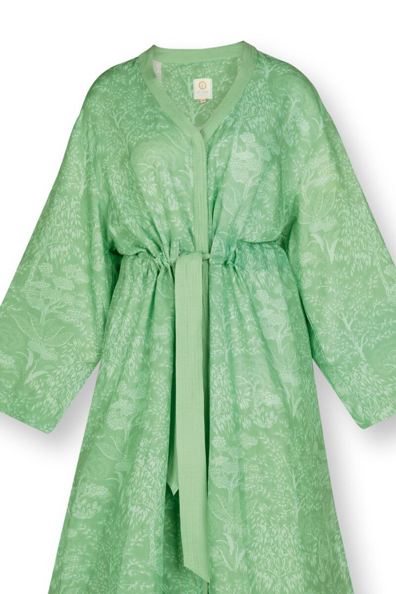Kleid Origami Grün