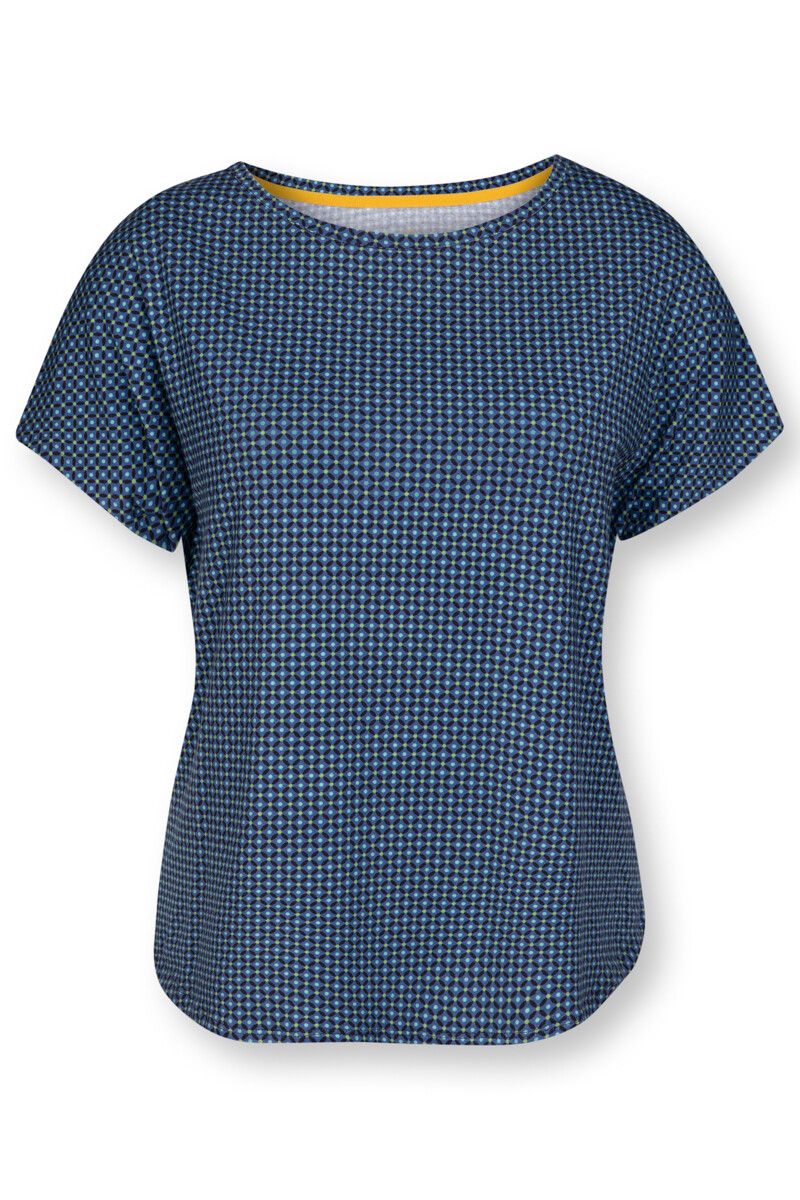 Sport Top Cross Stitch Blau