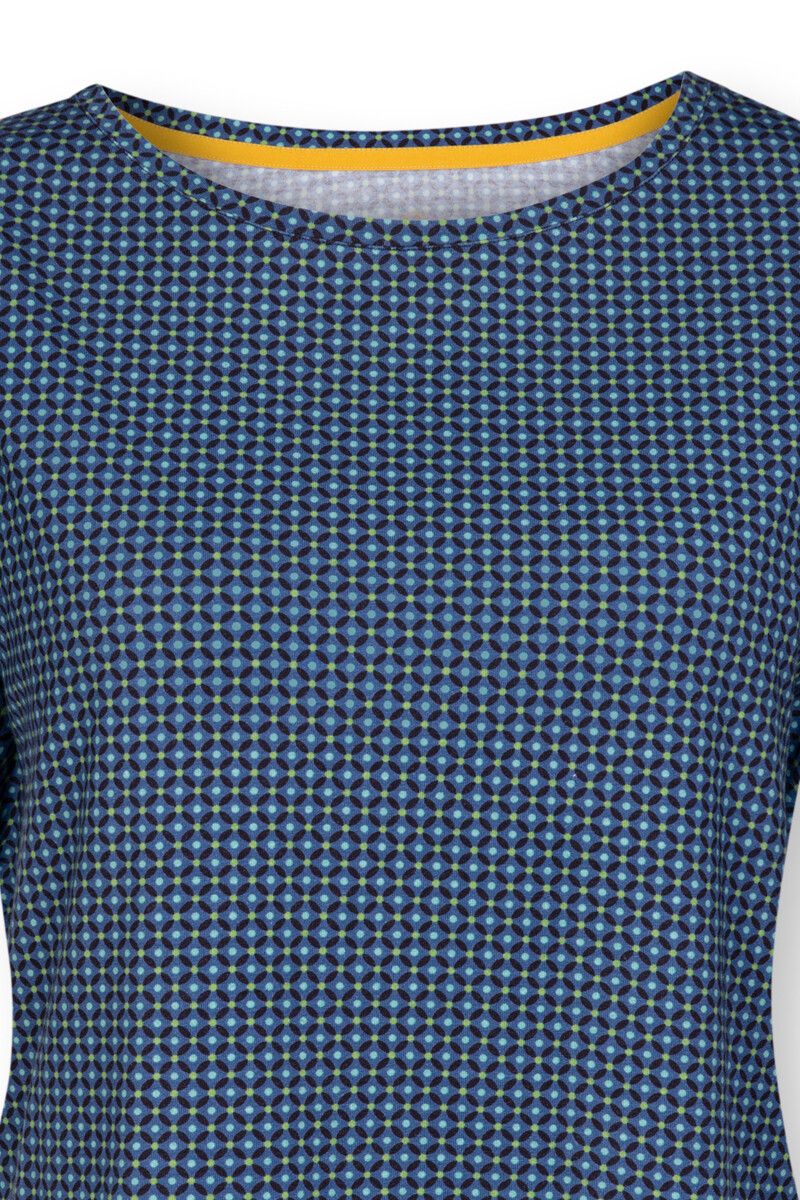 Sport Top Cross Stitch Blau
