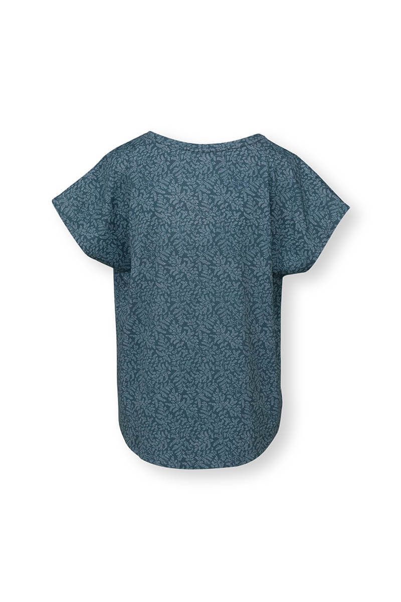 Sport Top Leafy Dots Blau