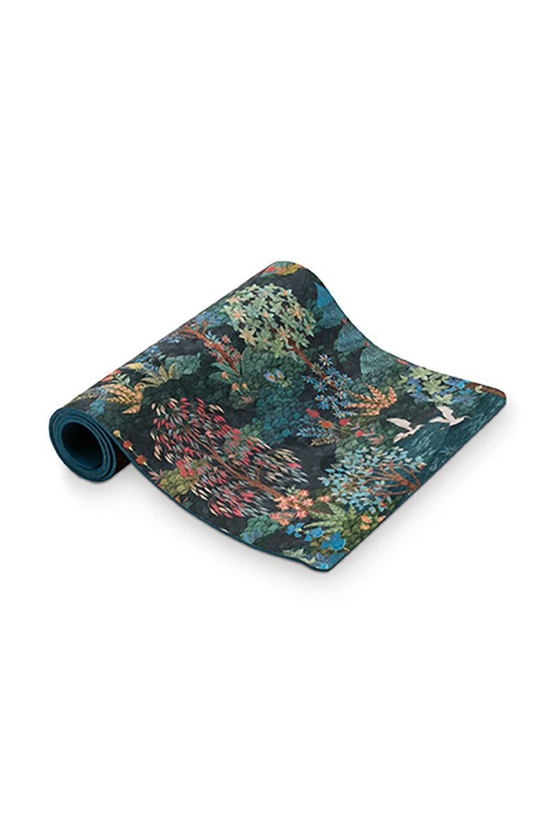 Yogamat Pip Garden Dark Blue