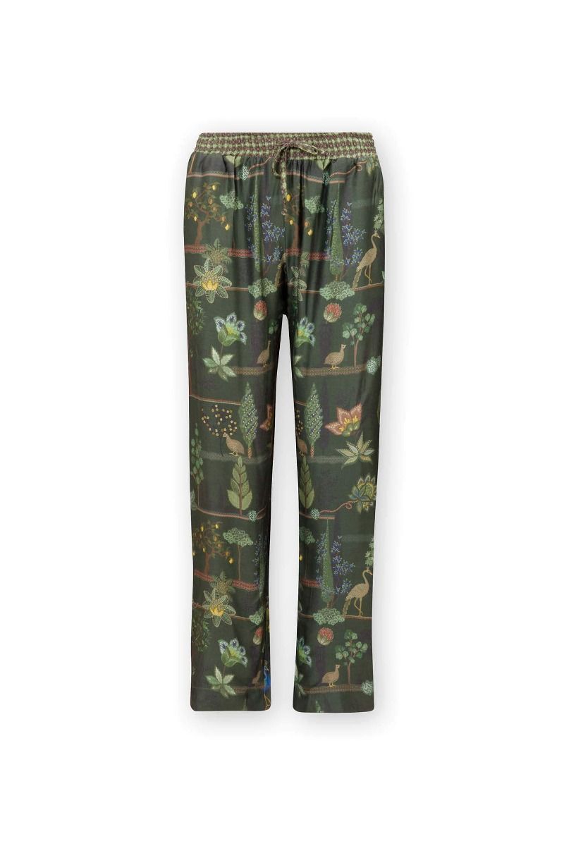 Lange Hose Alberi Dunkelgrun