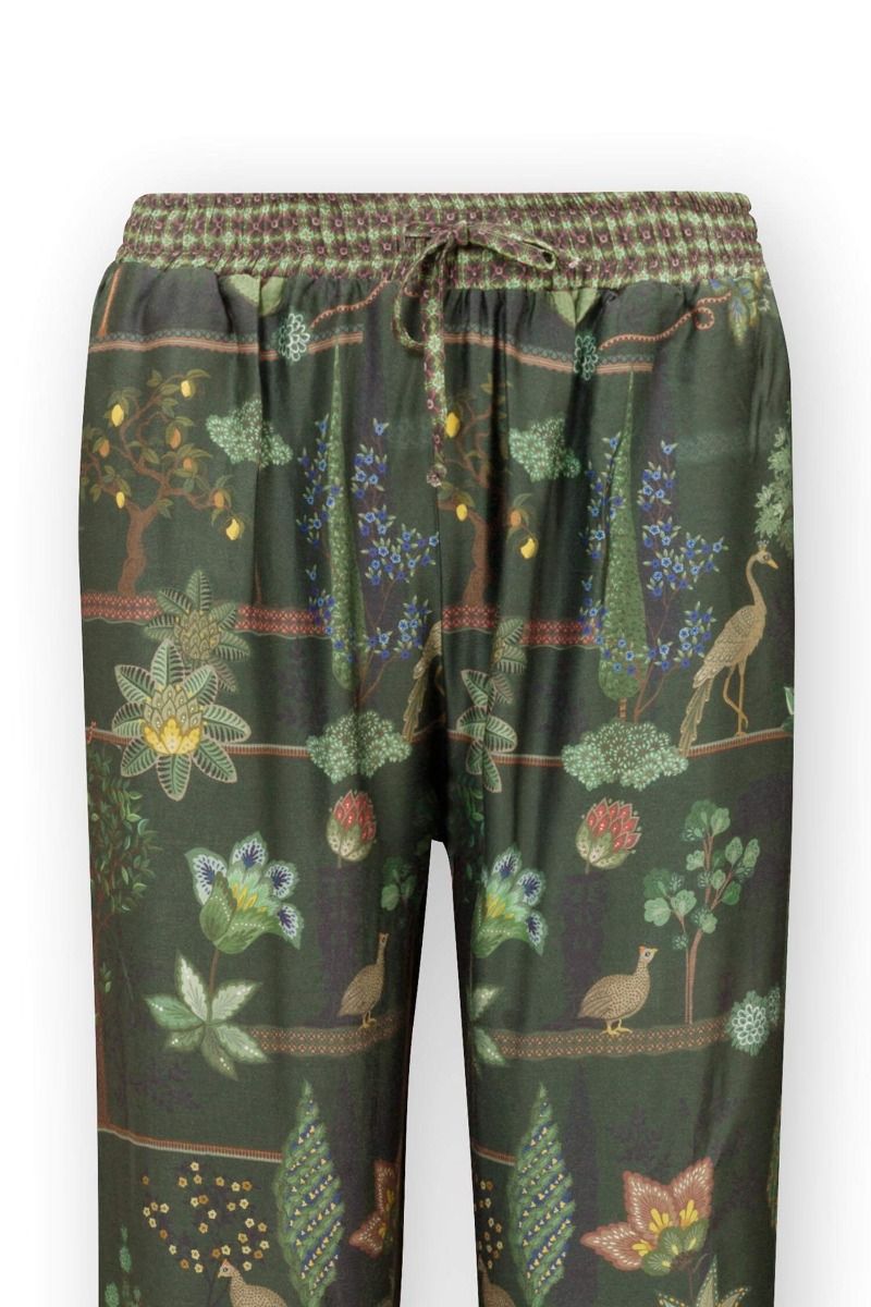 Lange Hose Alberi Dunkelgrun
