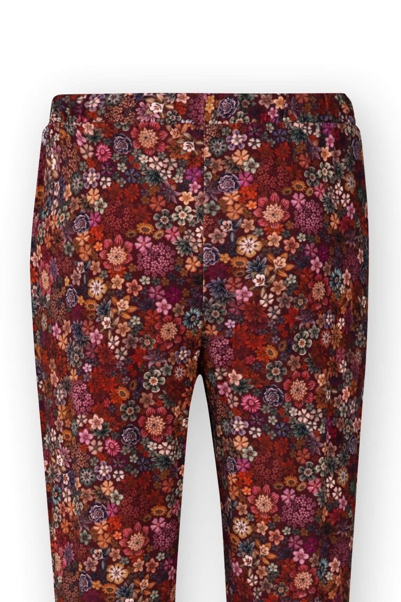 Lange Hose Tutti i Fiori Rot 