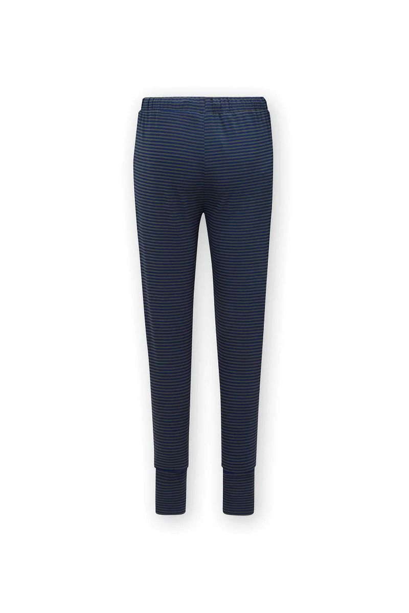 Lange Hose Little Sumo Stripe Blau Grun 