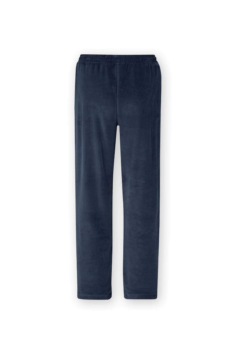 Lange Hose Nicky Velvet Dunkelblau