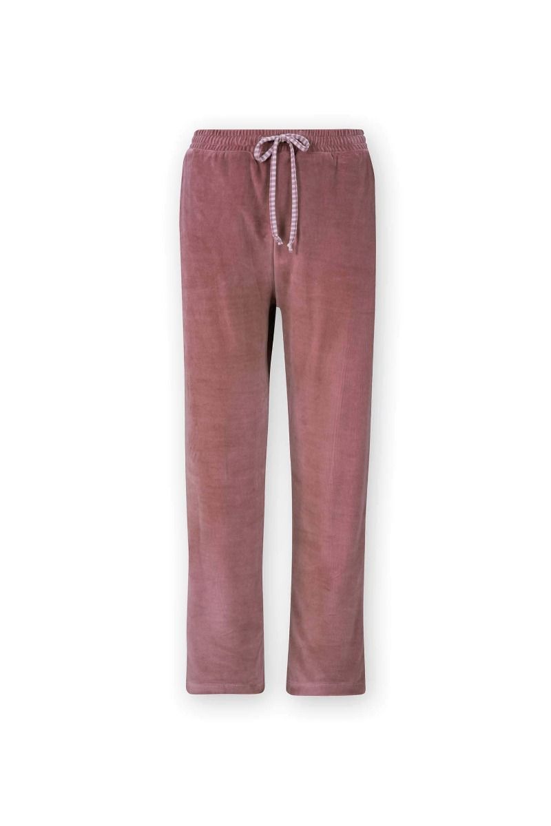 Trousers Long Nicky Velvet Pink Lilac
