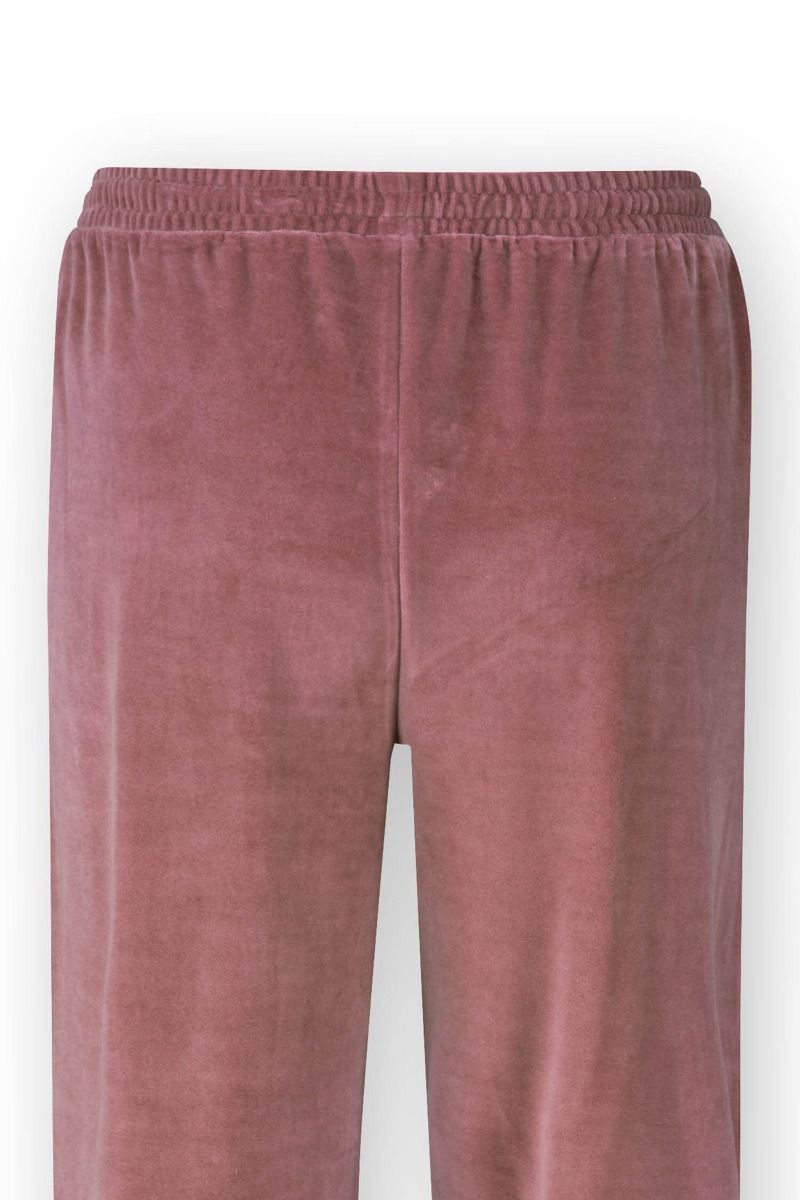 Trousers Long Nicky Velvet Pink Lilac