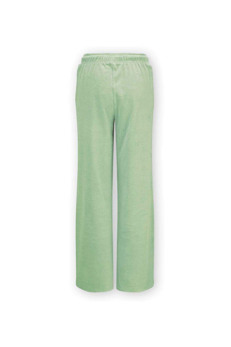 Long Straight Trousers Petite Sumo Stripe Green