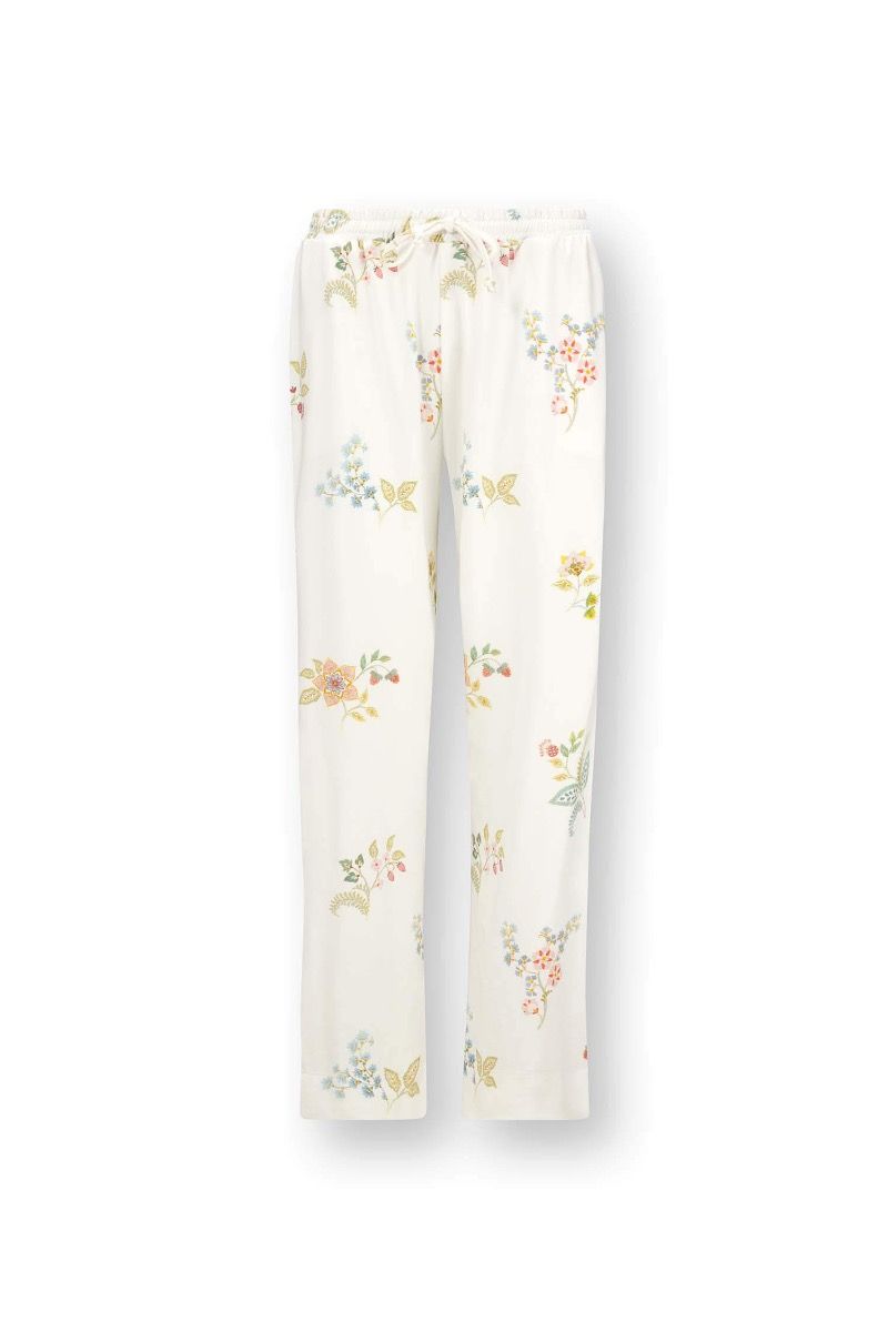 Belin Pantalon Blossom Chique Blanc