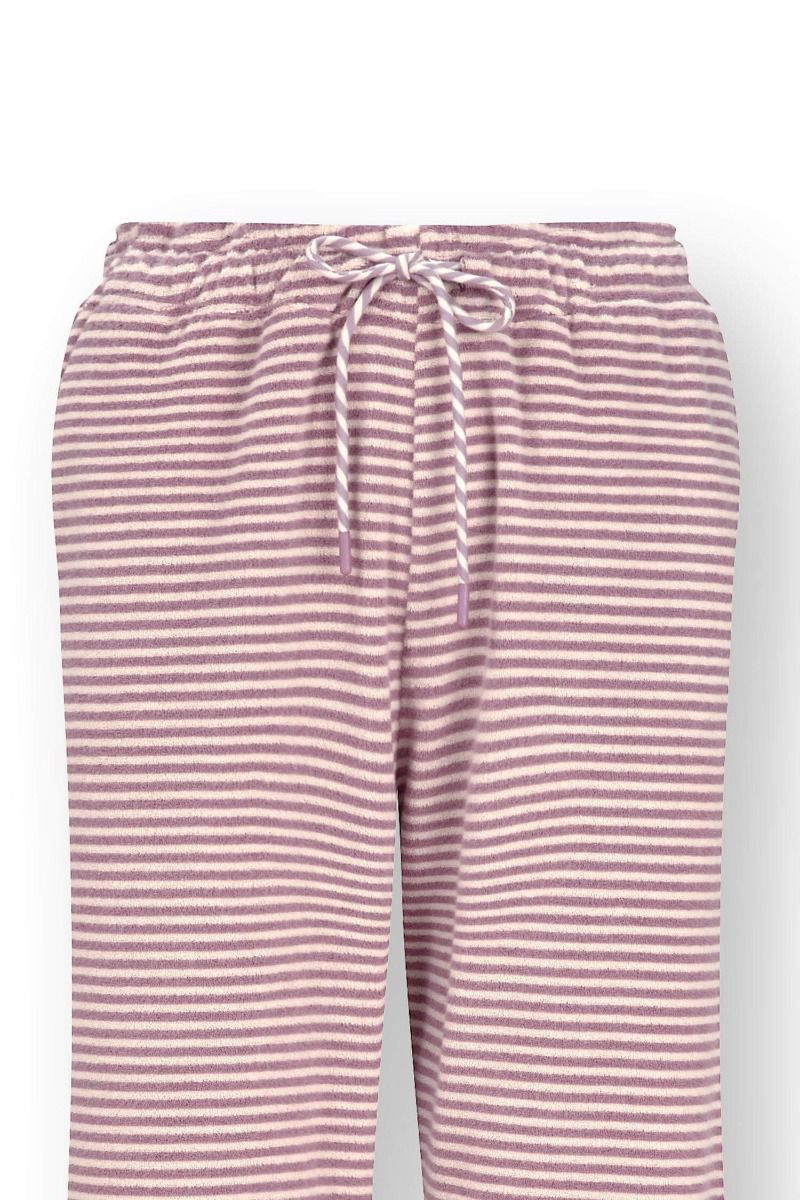 Britta Lange Hose Little Sumo Stripe Lila