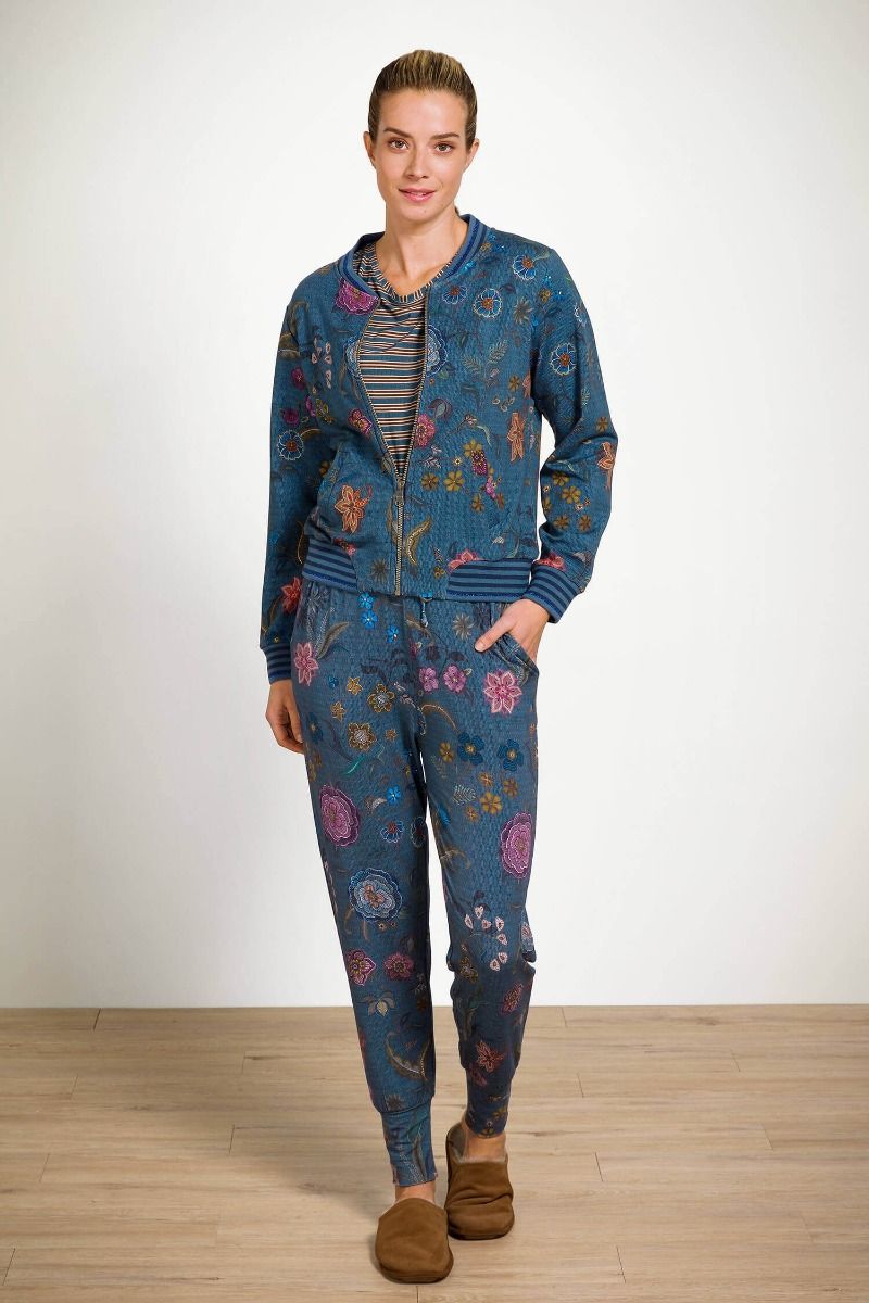 Bobien Pantalon Coco Flower Bleu 