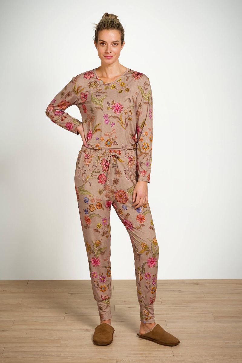 Bobien Pantalon Coco Flower Sable 