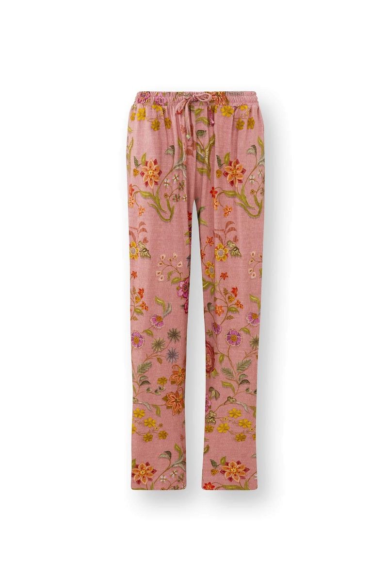 Belin Pantalon Coco Flower Corail 