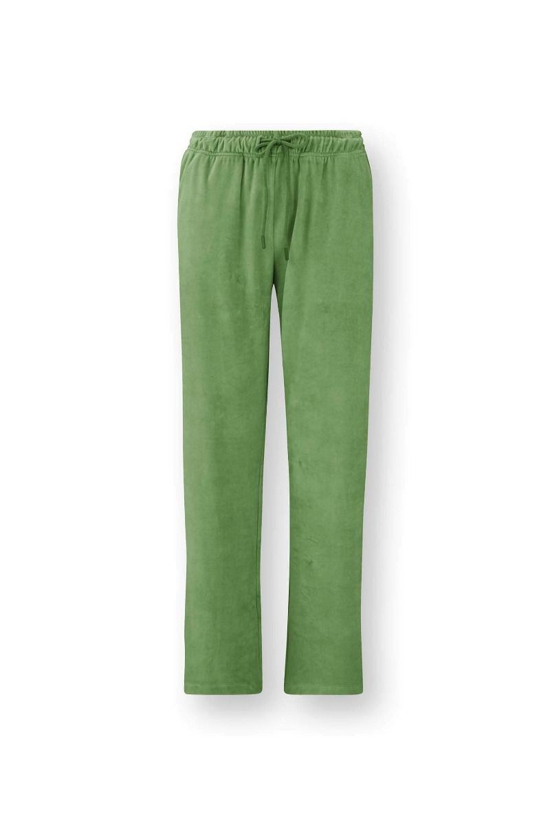 Britta Pantalon Velvet Vert 