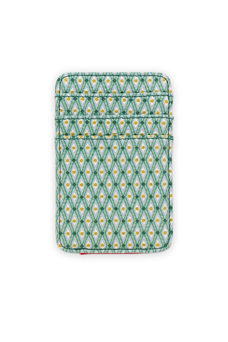 Card Holder Rococo Green 7x11 cm