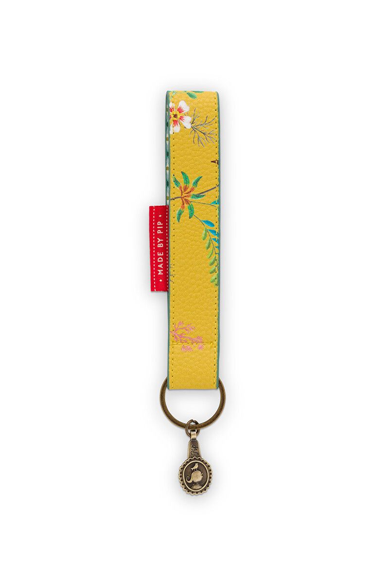 Key Chain Rococo Yellow 2.5x15 cm