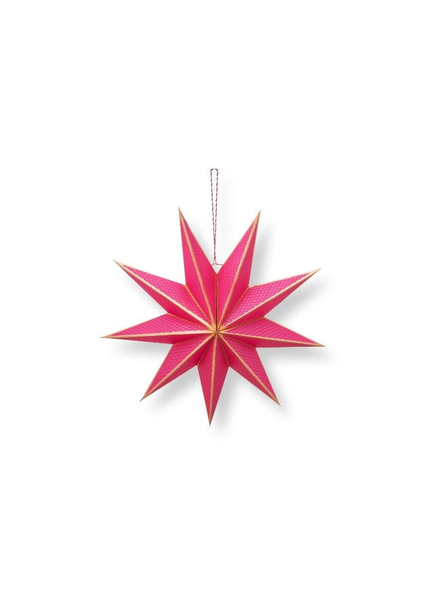 Christmas Star Paper Red