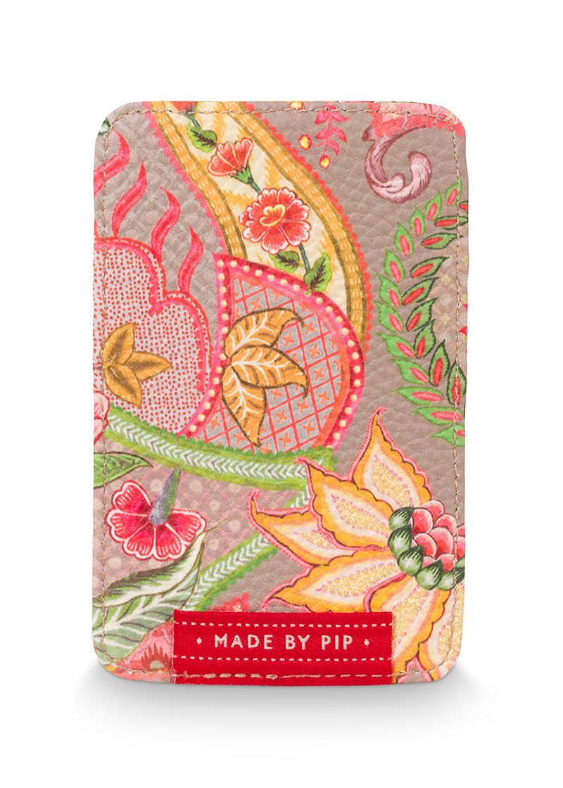 Card Holder Suki Green/Kyoto Festival Yellow 7x11cm