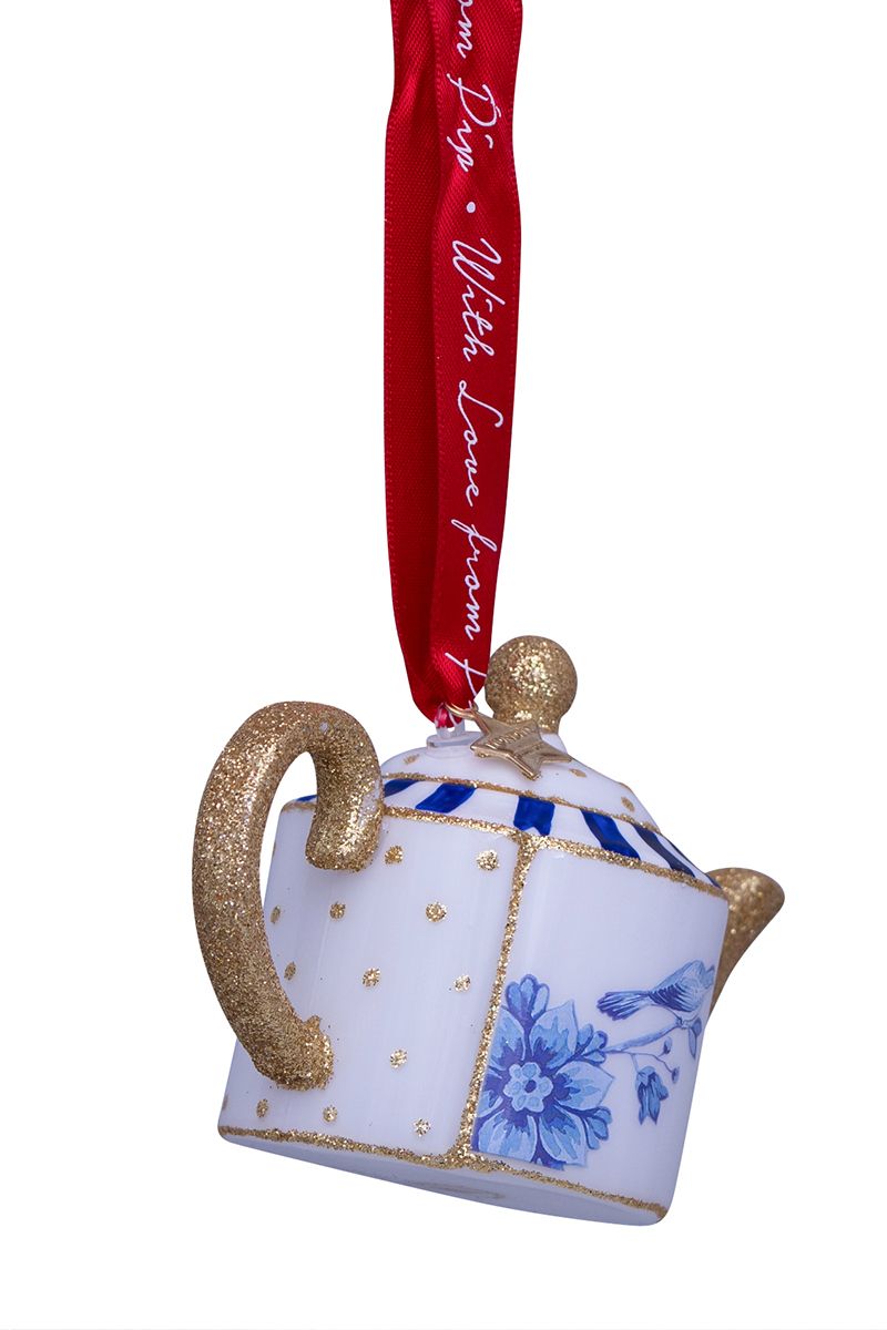 Ornament Glass Teapot 7 cm