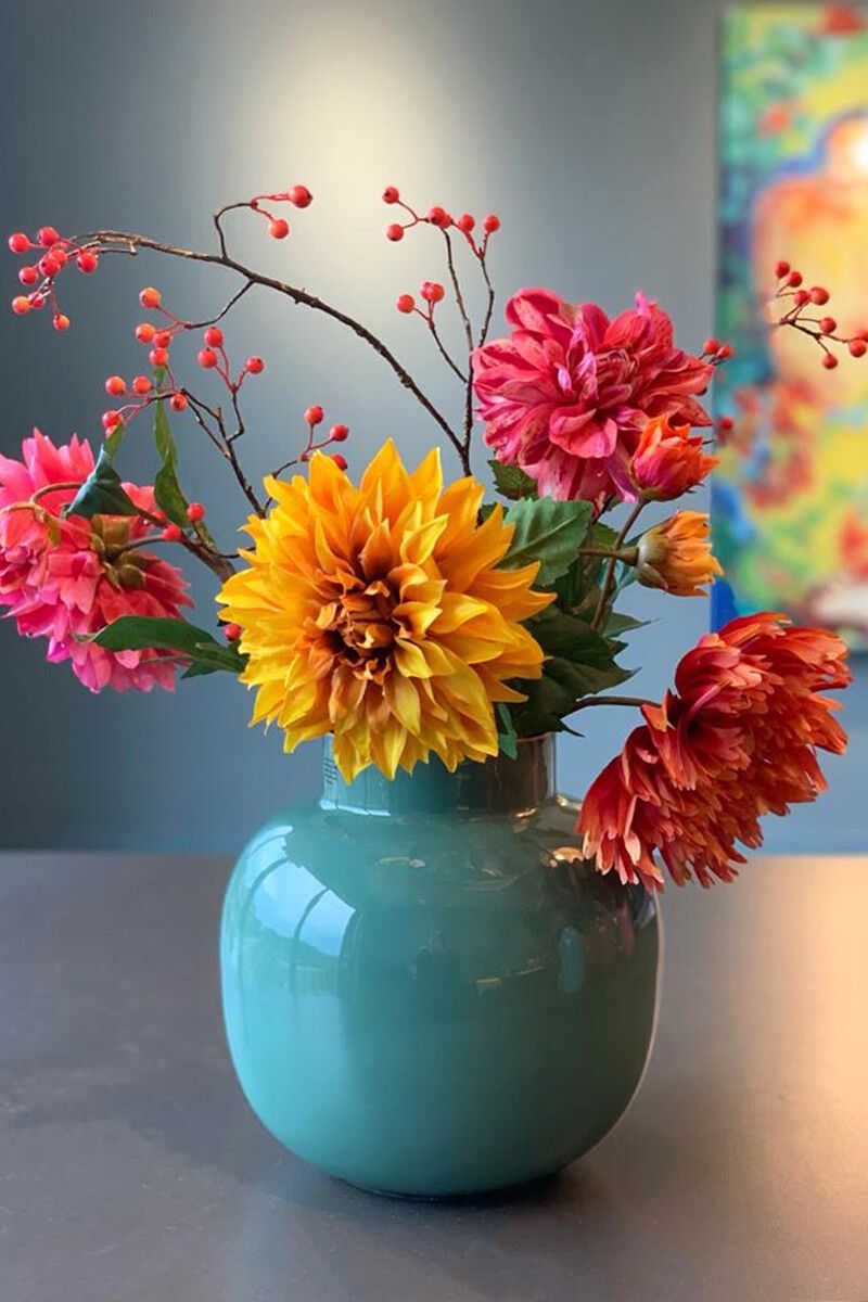 Cheerful Dahlia Pip Flowers