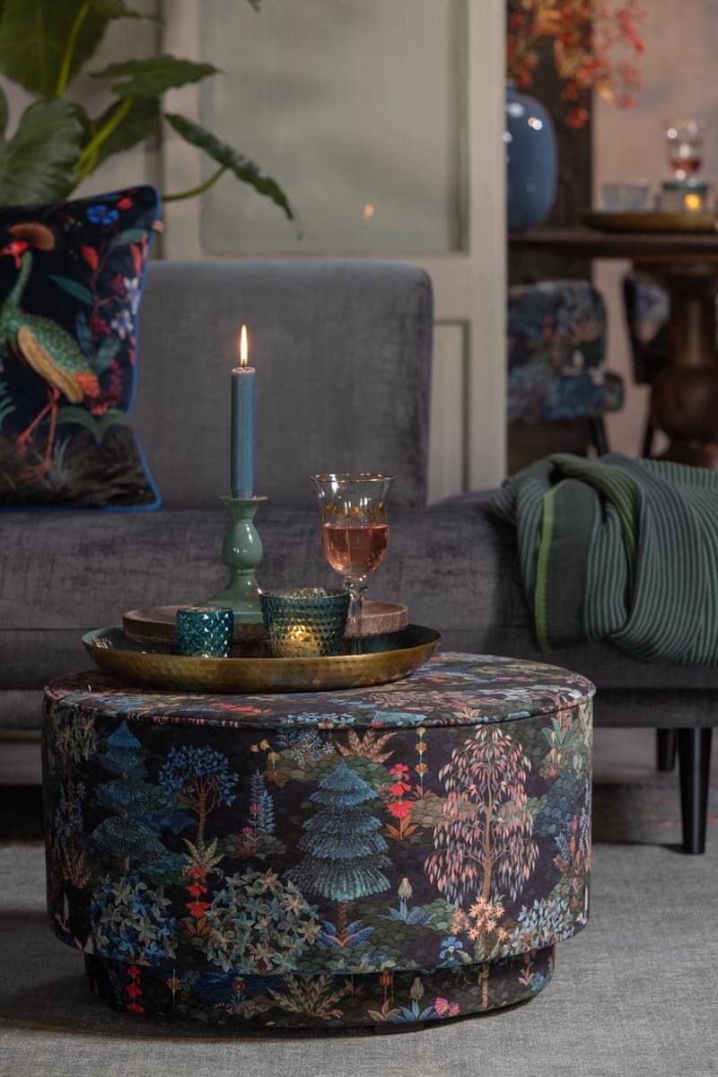 Hocker Large Pip Garden Dunkelblau