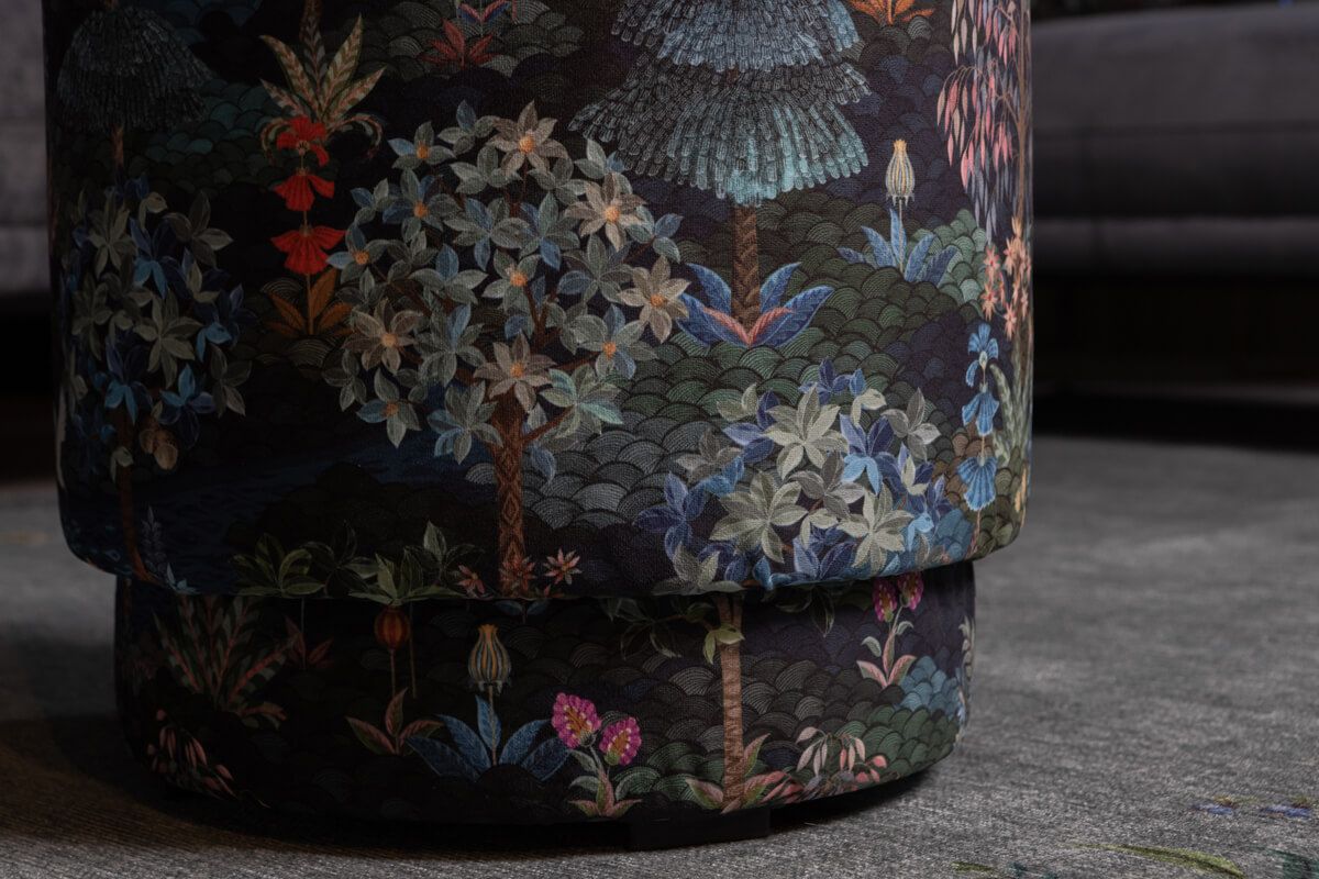 Hocker Medium Pip Garden Dunkelblau