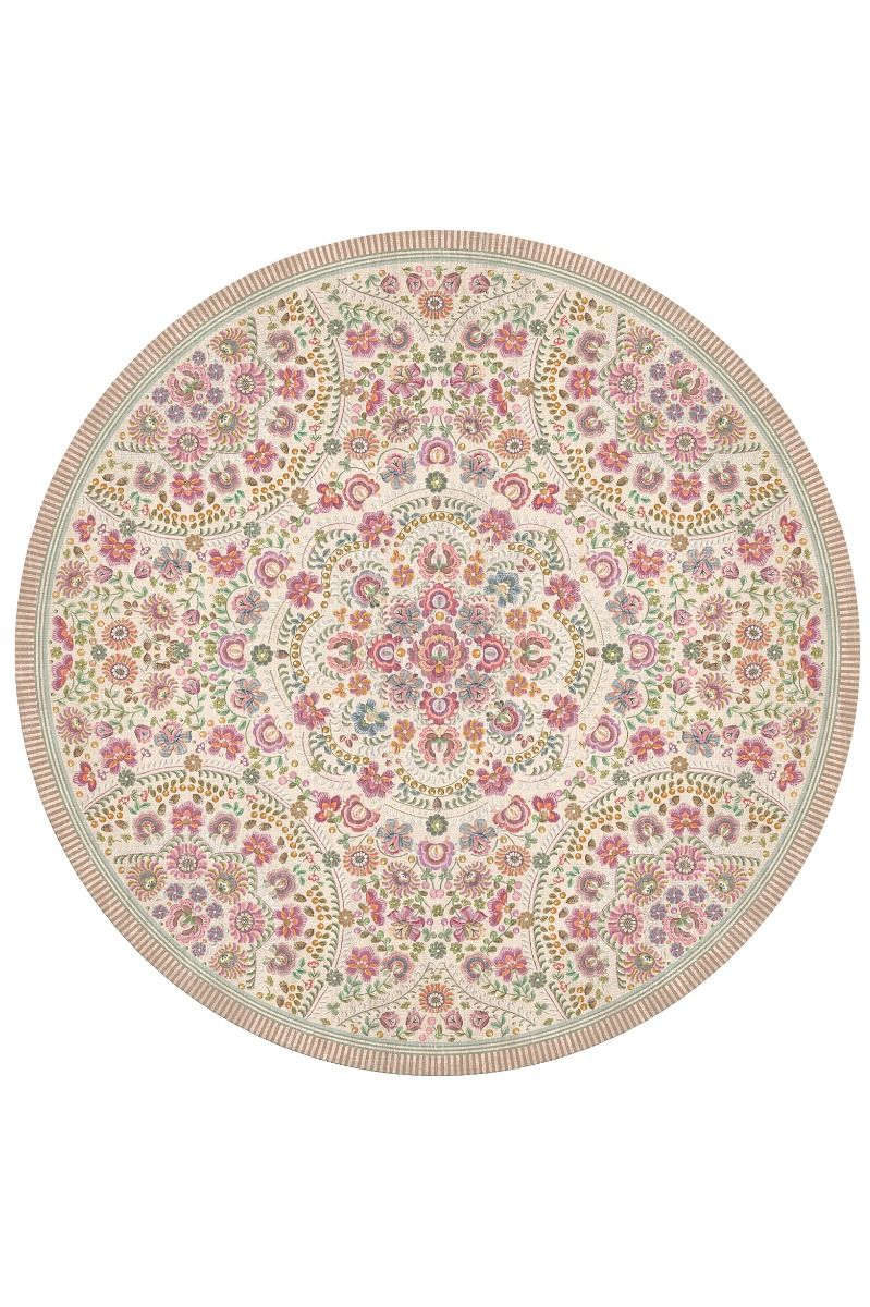 Round Carpet Il Ricamo by Pip Sand