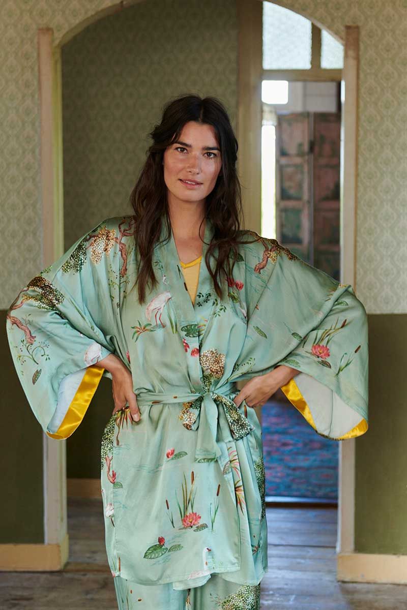 Kimono Swan Lake Big Light Green