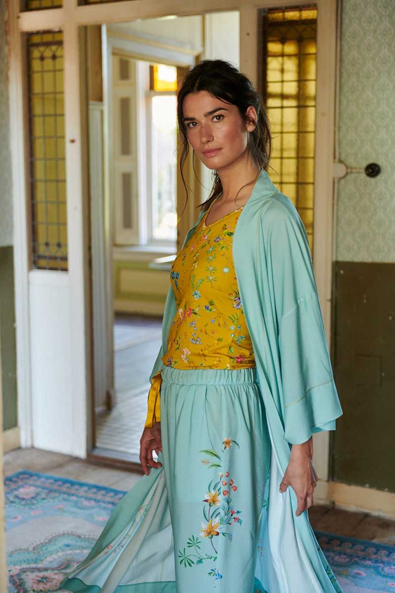 Kimono Grand Fleur Blue