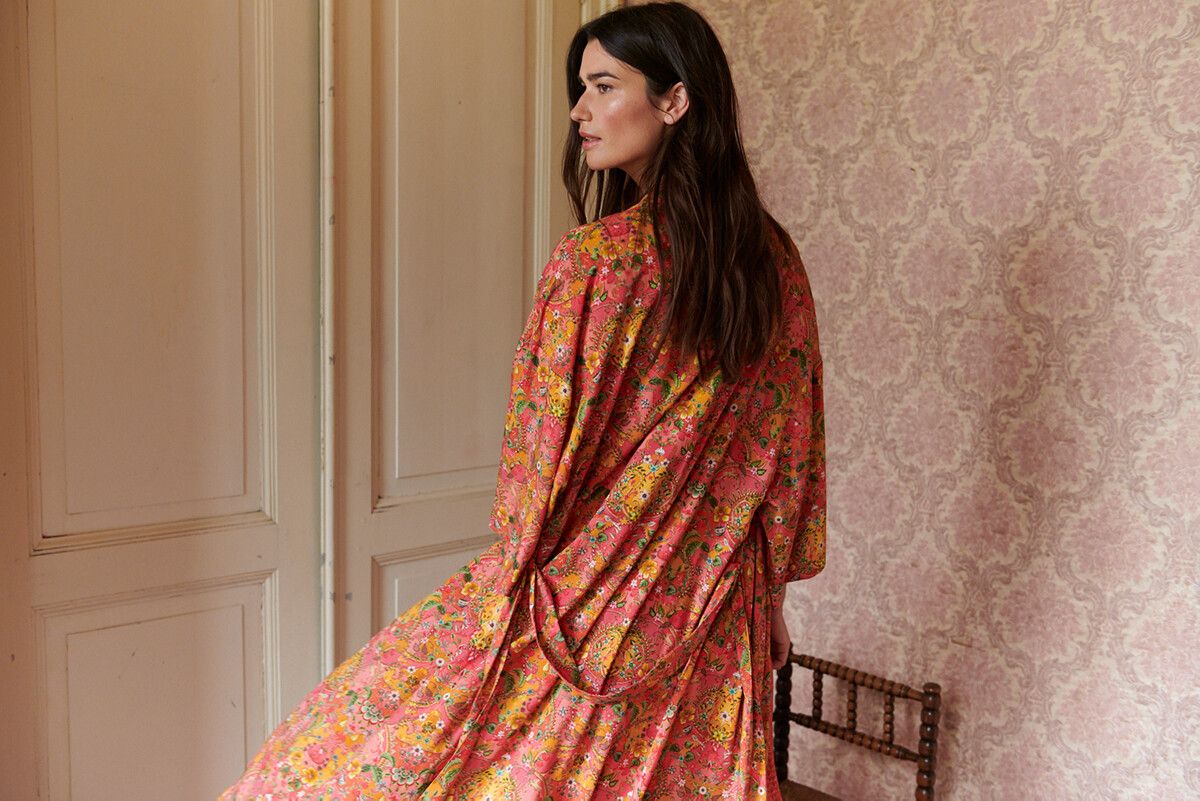 Kimono Pippadour Roze