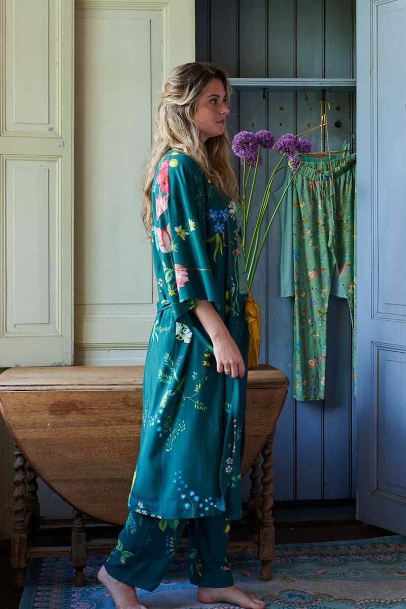 Kimono Fleur Grandeur Groen