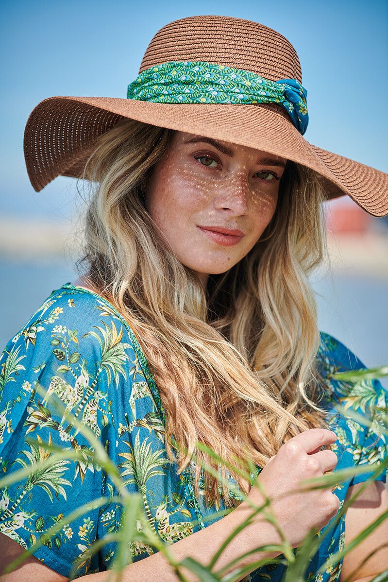 Dress Tropic Twins Blue